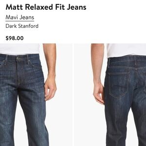 Mavi Men jeans New with Tag